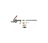 Originale Einhell Set pistola per compressore (incl. pistola per soffiaggio, ago per pallone, adattatore per materassino, adattatore universale)