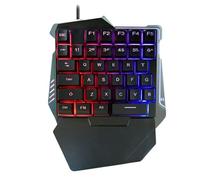 Accessori per computer G7 37 tasti USB Tastiera numerica con una sola mano con retroilluminazione, lunghezza del cavo: 1,8 m