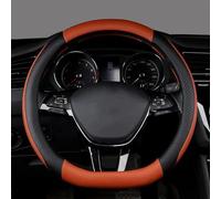 Accessori Per Coprivolante Per Auto A Forma Di D In Pelle Microfibra Per Teramont Per Atlas Per T-Roc Per T-cross 2017-2021(Coffee)