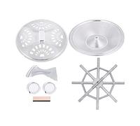 Accessori per cordiera Spider Bridge per chitarra risonante Dobro, parte di ricambio per chitarra Dobro, set completo con ponte Spider, cordiera, copertura del risonatore, piastra