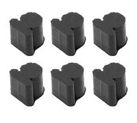 Accessori per Corno Francese 7 Pezzi Di Cuscinetti In Gomma Per Valvola Rotativa A Pistone Con Effetto Tampone Per Pistone Per Corno Francese Nero Per Gli Amanti Del Corno Francese