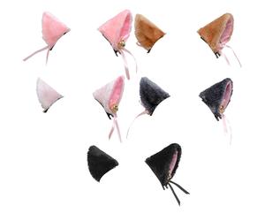 Accessori per cosplay, design con orecchie da gatto carine, materiale morbido, vari colori tra cui scegliere, qualità