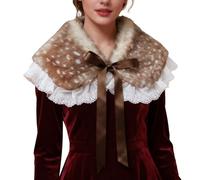 Accessori per costume da donna con cervo accessori cervi soffici attributi | Accessori per travestimenti di peluche per foto feste in maschera spettacoli teatrali celebrazioni festival spettacoli di