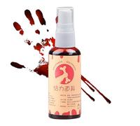 Accessori Per Costumi, Props Spaventosi Realistici Per Casa Stregata Scenografia Scherzo | Sangue Finto Per Trucco,Spray Sangue Finto -sangue Finto Horror Realistico Con Ugello Paura Scherzo Accessor
