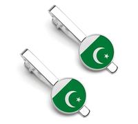 Accessori Per Cravatte Da Uomo Con Bandiera Nazionale Della Repubblica Islamica Del Pakistan Fermacravatte Classiche Regalo Cravatte Barra Fermacravatte Da Lavoro Per Uomo