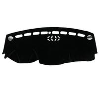 Accessori Per Cruscotto Per Jeep Per Compass MP M6 2017-2020: Tappetino Parasole Per, Copertura Per, Cuscino Protettivo Antiscivolo per interni auto(Left Hand Drive,Black Edge)
