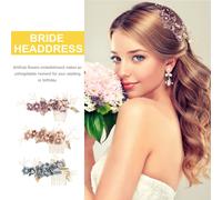 Accessori per da sposa pettine fatti a mano creativi per da sposa con fiori da