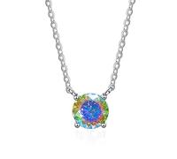 Accessori per Donne: Collana di Nocciola da 0,5 ct D Colore Brillante con Cut Rotondo
