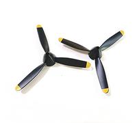 Accessori per droni for Volantex RC 3 Pale Elica 2 Pezzi for 761-5 P-51D, 761-8 F4U, 761-9 T28, 761-11 BF109, 761-12 for Spitfire RC Plane sostituibile (Color : Set of 6)