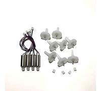 Accessori per droni Mini RC Drone K3 WIFI FPV Quadrotor Pezzi di ricambio Motori Base del motore Lame dell'elica Guard Gear Kit Fit for la nuova versione E88 pro facile da installare