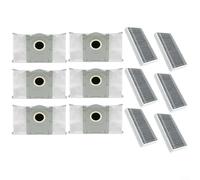 Accessori per ECOVACS per DEEBOT X9 Pro per OMNI T80 per OMNI X8 Pro per OMNI X8 per OMNI Filtro e Sacchetto per la Polvere Set Alta Filtrazione Microfibra A tenuta stagna Clean Home (12 pezzi)