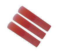 Accessori Per Fiati, Ance Per Sassofono In Resina, 3 Pezzi, Bocchino Portatile Per Sassofono Sassofono Riparazione Parte (Color : Red, Size : Tenor)
