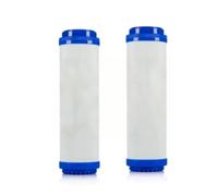 Accessori per filtri, 1/5/3/4/5 pezzi da 10 pollici Elemento filtrante universale in carbone attivo granulare di cocco for UDF Accessori anteriori e posteriori per bagno, cucina, sottolavello(2Pcs)