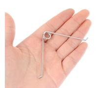 Accessori per forbici da giardinaggio a molla a compressione in acciaio inossidabile a forma di V da 10 pezzi Strumento pratico predefinito