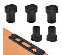 Accessori Per Fori Da Banco | Strumenti di Falegnameria con Pattini Antiscivolo,5 Pezzi Cuscinetti Freno A Tassello per Banco Da Lavoro | Per Il Serraggio Il Segatura La Foratura E Il Taglio Nella
