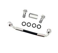 Accessori per freni Adattatore Per Prolunga Tubo Freno AN3 Per Accessori Per Moto 28°-90°, Doppio Disco, Olio, A 2 Vie, Vite M10X1(10cm)