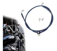 Accessori per freni Per Harley Per Dyna Low Rider FXDL 2002-2005, 2009 Softail Per Deluxe FLSTN 2005-2006, 2009-2011 Tubo Flessibile Freno Anteriore A Disco Singolo Esteso Per Moto(36Inch)