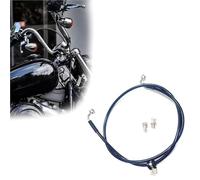 Accessori per freni Per Harley Per Dyna Low Rider FXDL 2002-2005, 2009 Softail Per Deluxe FLSTN 2005-2006, 2009-2011 Tubo Flessibile Freno Anteriore A Disco Singolo Esteso Per Moto(58Inch)