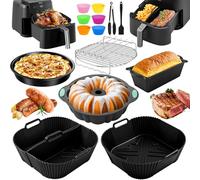 Accessori per friggitrice ad aria calda COSORI Turboblaze 6L Airfryer XXL 5,5L 6,4L, accessori per friggitrice ad aria Ninja MAX PRO AF180EU, Russell Hobbs XXL 8L, 8,3L