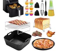 Accessori per friggitrice ad aria calda Ninja Accessori per friggitrice ad aria calda Max Pro 6,2 L AF180EU AF140EU, Philips 6,2L, COSORI 5,5L, stampo in silicone per friggitrice ad aria calda Ninja