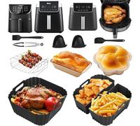 Accessori per friggitrice ad aria calda Philips Airfryer 2000 Serie 6,2L NA230, Ninja AF180EU Max Pro 6,2L, Russell Hobbs 8-8,3L, COSORI, Tefal Airfryer stampo in silicone per friggitrice ad aria