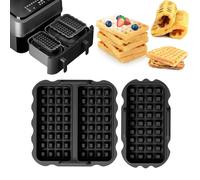 Accessori per friggitrice ad aria calda Philips serie 3000 6L/3L, Tefal Dual Easy Fry XXL 11L (6,5L/4,5L), 2 stampi in silicone per airfryer accessori, friggitrice ad aria calda Philips, stampo in