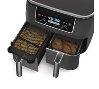 Accessori per Friggitrice ad Aria Ninja Foodi Max Dual Zone AF400EU e AF451EU - Copri-cestello Anti-Schizzi in Silicone, Resistente al Calore e Lavabile