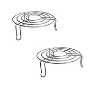 Accessori Per Friggitrice Ad Aria Set Di 2 Friggitrici Ad Aria Universale Supporto Metallico In Metallo Porta Friggitrice Ad Aria In Metallo Aumentare La Staffa In Altezza