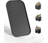 Accessori per Friggitrice Aria Tappetino Silicone per Ninja AF500EU | AF400EU AF451EU Vassoio Antiscivolo e Riutilizzabile e Tappetino Protettivo per Foodi Flexdrawer Dual Zone 9,5L-10,4L