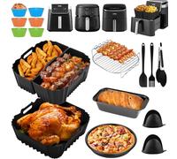 Accessori per friggitrici ad aria calda Philips 6.2L NA230, Cosori 5.5L-6L, Af180 6.2L, stampo in silicone per friggitrice ad aria calda Philips, senza BPA, riutilizzabile