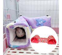 Accessori per gabbia tunnel del criceto nascondi per lo zucchero aliante