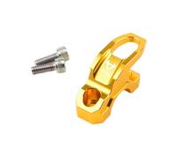 Accessori per ganci per casco da moto Per NIU M1 M+ N1S NGT N1 U1 U+ Accessori Supporto per cilindro freno principale in alluminio CNC Staffa di fissaggio Gancio per borsa Gancio per casco(Gold)