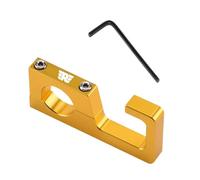 Accessori per ganci per moto Per accessori per moto Royal Enfield Bullet CNC, gancio porta casco, morsetto(Gold)