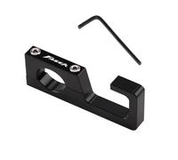 Accessori per ganci per moto Per FZ1 FZ6 FZ8 150 250 400 1000 Accessori per motociclette CNC Cilindro Supporto per casco Morsetto(Black)