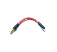 Accessori per giocattoli 1PCS RC Modello Giocattolo Motore ESC Cavo di Prolunga 5.5mm Banana Placcato Oro Maschio a 4mm Femmina Connettore 10AWG Linea 10/15/20/30cm(Red 15cm)