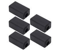 Accessori per hotetendri per estrusione della stampante 3D 5pcs, copertura hoted al silicone a blocchi di calore in silicone adatto per centauri estrusore in carbonio manicotto