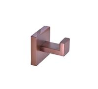 Accessori per il bagno Porta carta igienica Ganci per asciugamani in oro rosa spazzolato Set di accessori per il bagno con montaggio a parete per camera da letto in acciaio inossidabile, gancio p