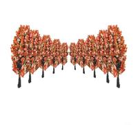 Accessori per il layout del modello di treno 20 pezzi 8 5 cm alberi per paesaggio di parco stradale, scala 1 200 decorazione modello paesaggio per tavolo di sabbia e display ferroviario