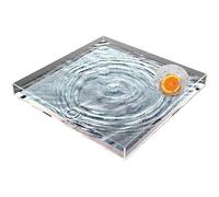 Accessori per il posizionamento fotografico, Vassoio for riprese in acrilico trasparente for visualizzare più dimensioni(25x15cm(9.8x5.9in))