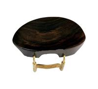 accessori per il violino, Mentoniera for violino con morsetto e supporto multicolore for violini 4/4-1/8(Ebony wood 5)