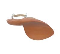 accessori per il violino, Mentoniera for violino in bosso 4/4 con supporto a morsetto multicolore(Model C Silver)