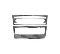 Accessori per interni auto Compatibile Con E90 E92 320i 2005 2006 2007 2008 2009 2010 2011 2012 Modello In Fibra Di Carbonio Interni Car Center Console AC CD Pulsante Pannello Di Rivestimento