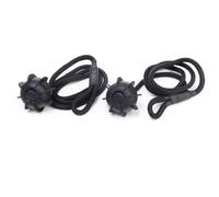 Accessori per Interni Auto Compatibili con Golf 5 6 Mk5 Mk6 2 Pezzi Clip di Fissaggio per Cordino del Bagagliaio Clip per Ripiano Portaoggetti Supporto per Corda Gancio Girevole 1M6867574A