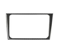 Accessori Per Interni Auto Controllo Centrale Pannello CD Cornice Decorazione Adesivi Per Golf 6 Gti R MK6 2008-2012 antipolvere(Nero)