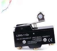 Accessori per interruttori industriali Finecorsa 1PCS Leva a rullo a cerniera corta 1NO 1NC 1Com Micro finecorsa AC 380V DC220V LXW5-11G2