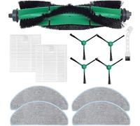accessori per iRobot Roomba Combo Essential,Vac Essential Y0110 Y0112 Y0140 Q0110 Q0120 105 Comboas,104 Vac 105Vac,pirapolvere robot ricambio,spazzole principale+2 filtri +4 Panni+4 spazzole Laterali