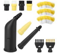 Accessori per Kärcher Easyfix SC1 SC2 SC3 SC4, set di ricambio con ugello allungato, spazzola rotonda, spazzola per fughe, panni in microfibra, raschietto per pulitore a vapore Kärcher