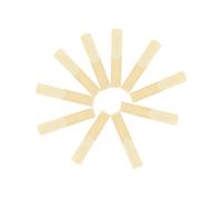 Accessori per kit clarinetto Ance Per Clarinetto 10 Pezzi Ance N. 2 N. 2,5 N. 3 Ance Per Clarinetto Scatola Bianca Ance Per Strumenti A Fiato(No. 3)
