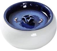 Accessori per la casa, Fontana per Gatti in Ceramica con 2 Set di filtri di Ricambio e distributore Automatico di Acqua in Schiuma per Gatti, Design Facile da p