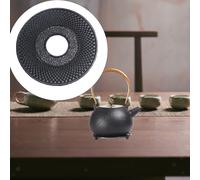 Accessori per la cerimonia del tè sottopentola in ghisa per teiera, diametro